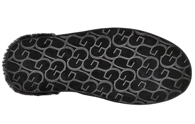 Details for UGG Slip-On Suede Slippers 'Black' 1129139-BLK
