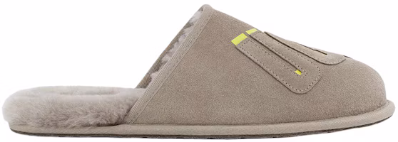 Order UGG 圓頭休閒輕鬆穿麂皮拖鞋 灰色