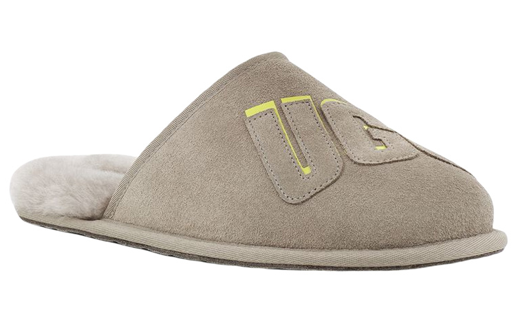 Shop UGG Slip-On Suede Slippers 'Grey' 1129139-PMC