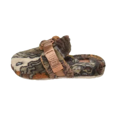 UGG Slip-On Thick Sole 'Brown Fleece'