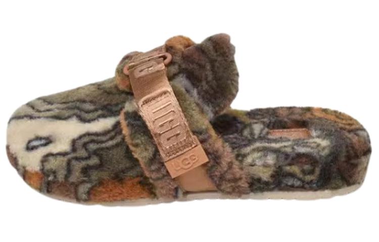 UGG Slip-On Thick Sole 'Brown Fleece' 1134110