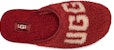 UGG Scuff Slipper 'Curly Graphic - Merah Wain' 1134851-RWN