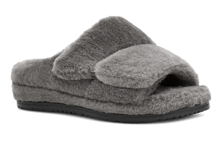 Lookbook UGG 차콜 그레이 슬리퍼 (UGG Charcoal Grey Slipper) 1124111-CHRC