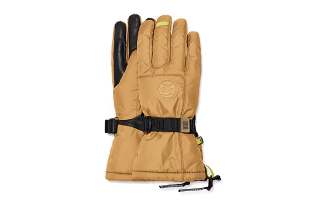 UGG Solid Color  Warm Gloves - Camel Brown 100285BX-CHE