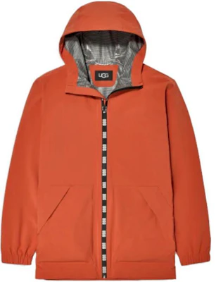 UGG Jaket Zip-Up Hooded Oversized Warna Oren 1136810-ADR Buy UGG Jaket Zip-Up Hooded Oversized Warna Oren 1136810-ADR