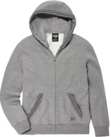 UGG Solid Color Zip-Up Hoodie Gray 1152290-GRHE UGG Solid Color Zip-Up Hoodie Gray 1152290-GRHE