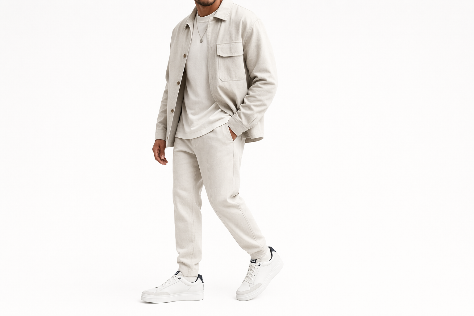 Order UGG 南灣 皮革 低筒休閒運動 時尚板鞋 男款 白色
