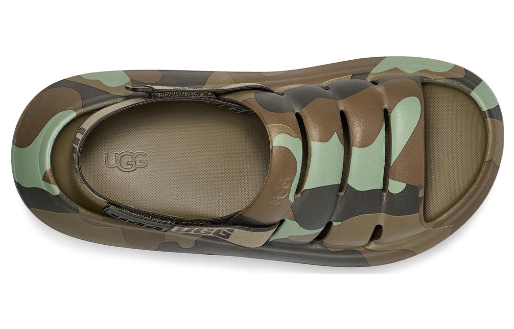 Lookbook UGGスライド (モスグリーン) 1137974-MSG