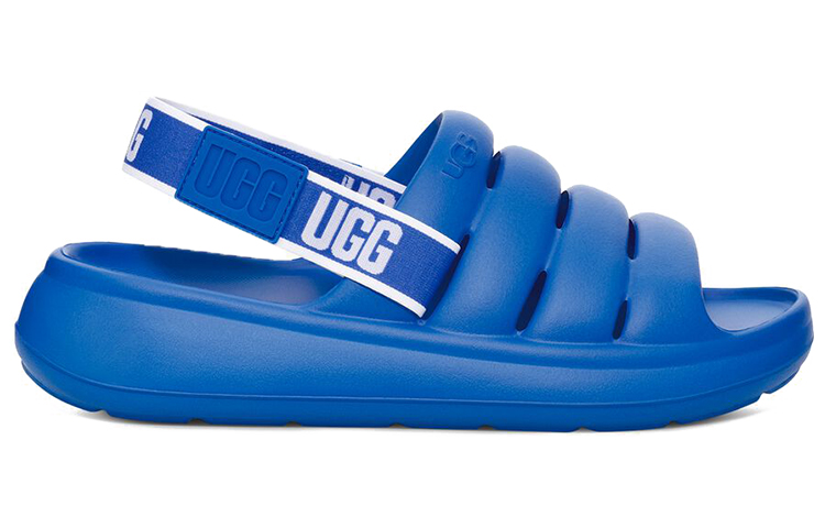 Order 어그 스포츠 예 슬라이드 다이브 블루 (UGG 스포츠 예 슬라이드 다이브 블루) 1132150-DVE