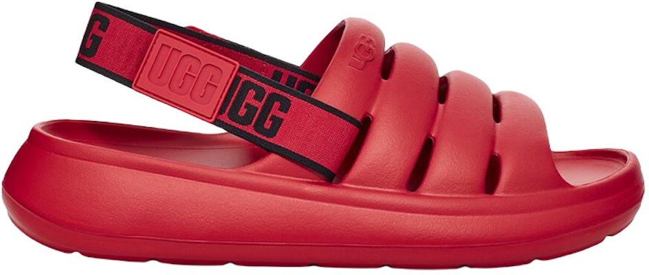 UGG Fluff You 簡約舒適 涼鞋 男款 紅色 Order UGG Fluff You 簡約舒適 涼鞋 男款 紅色
