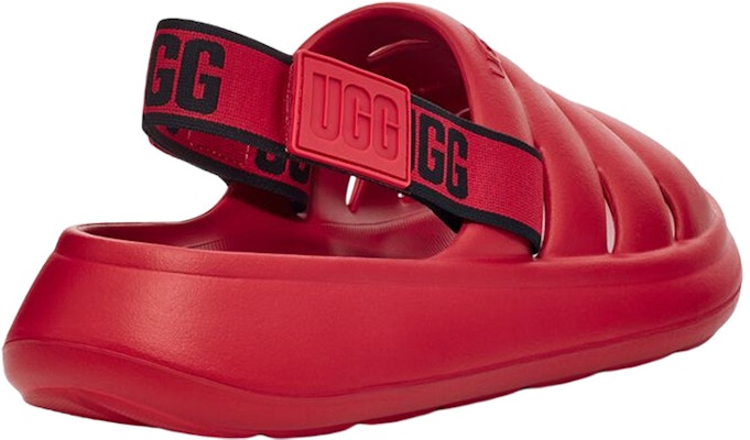 UGG Fluff You 簡約舒適 涼鞋 男款 紅色 Lookbook UGG Fluff You 簡約舒適 涼鞋 男款 紅色