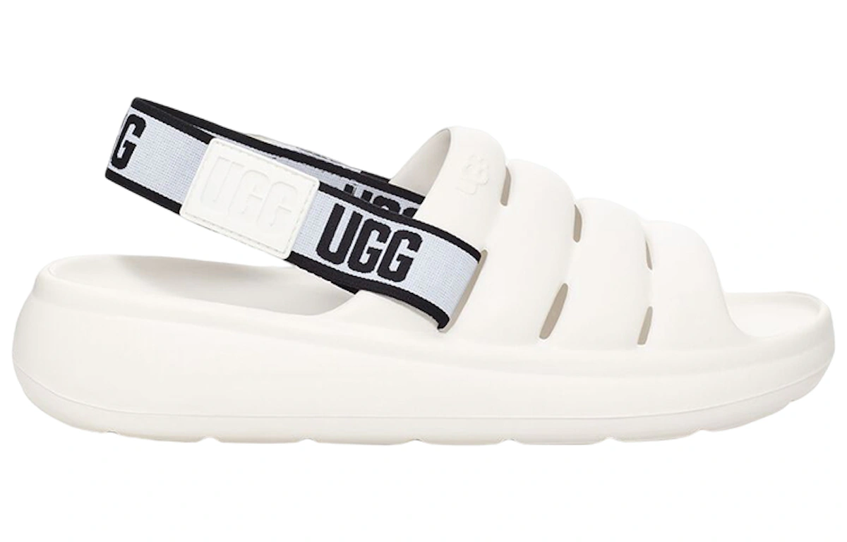 UGG Sport Yeah Slide White