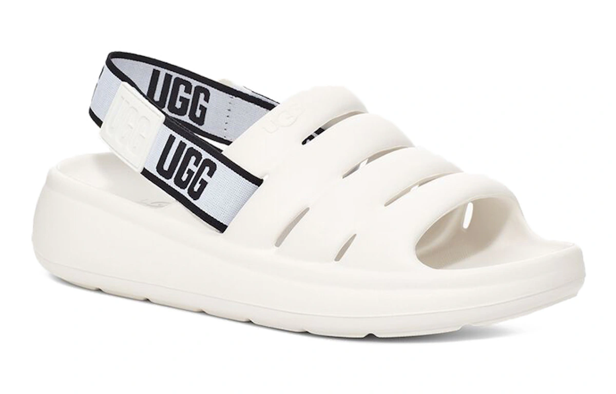 UGG Sport Yeah Slide White
