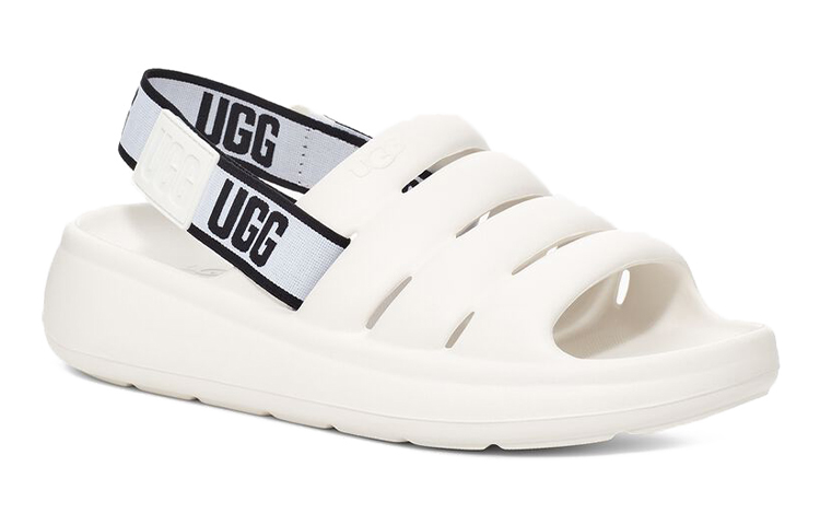 Shop UGGスポーツ イヤー スライド (白) 1132150-WHT