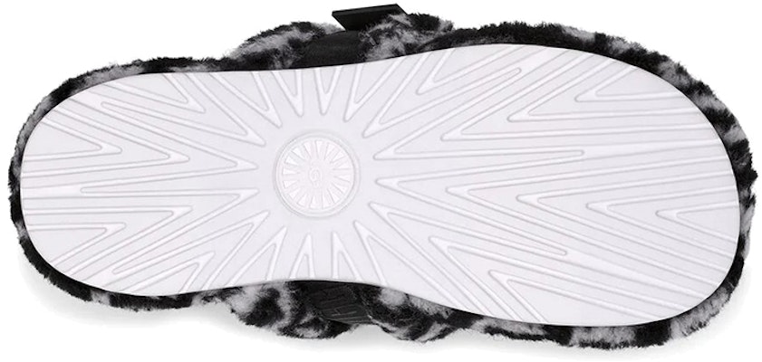 UGG Super Fluff Slipper 'Logo Ringkas Hitam Tengah Malam' 1120900-BWHT Details for UGG Super Fluff Slipper 'Logo Ringkas Hitam Tengah Malam' 1120900-BWHT