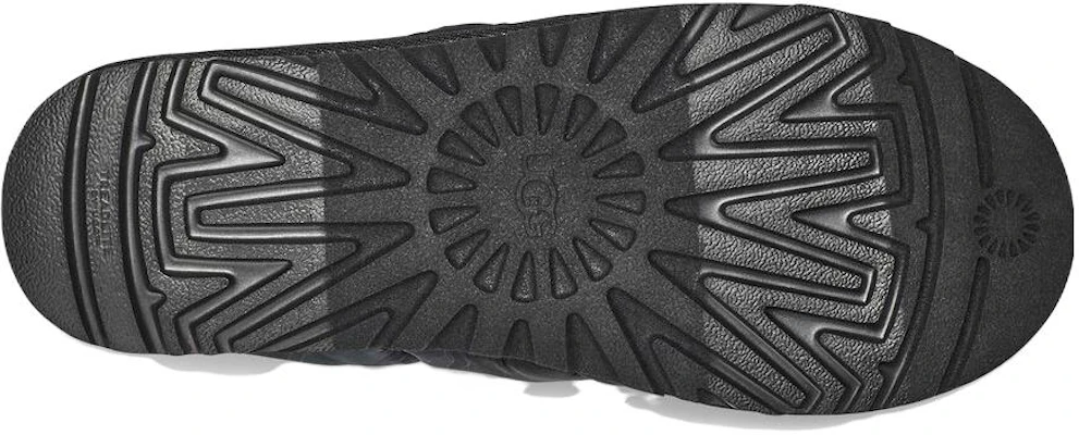 UGG Tasman 織物 休閒透氣 戶外拖鞋 男款 黑色 Details for UGG Tasman 織物 休閒透氣 戶外拖鞋 男款 黑色