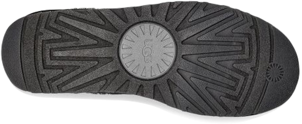 UGG Tasman 立體字母 舒適保暖運動休閒鞋 黑色 加絨 Details for UGG Tasman 立體字母 舒適保暖運動休閒鞋 黑色 加絨