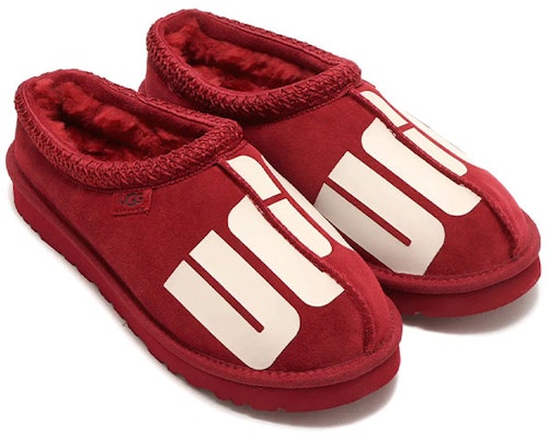 UGG Tasman Chopd Cobble 絨面 戶外舒適 及踝 雪地靴 男款 紅色 Lookbook UGG Tasman Chopd Cobble 絨面 戶外舒適 及踝 雪地靴 男款 紅色