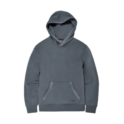 UGG Tasman Grey Hoodie Loose Fit Long Sleeve Sweatshirt 1147090-STSS