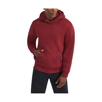 UGG Tasman Hoodie Solid Red Pullover Long-Sleeve Hoodie 1147090-DCRR