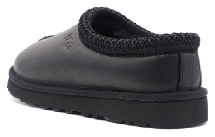 UGG Tasman Leather Slipper Black 圖 3