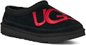 Lookbook UGG Tasman Logo Selipar Hitam / Merah Samba 1112448-BSMR