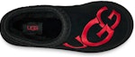 Shop UGG Tasman Logo Selipar Hitam / Merah Samba 1112448-BSMR
