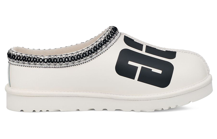 UGG Tasman Slippers 'White Leather CMFT' 圖 2