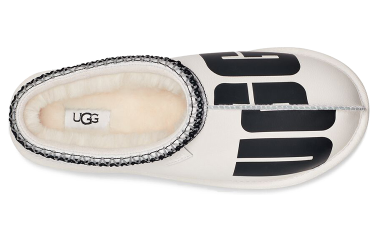 UGG Tasman Slippers 'White Leather CMFT' 圖 5