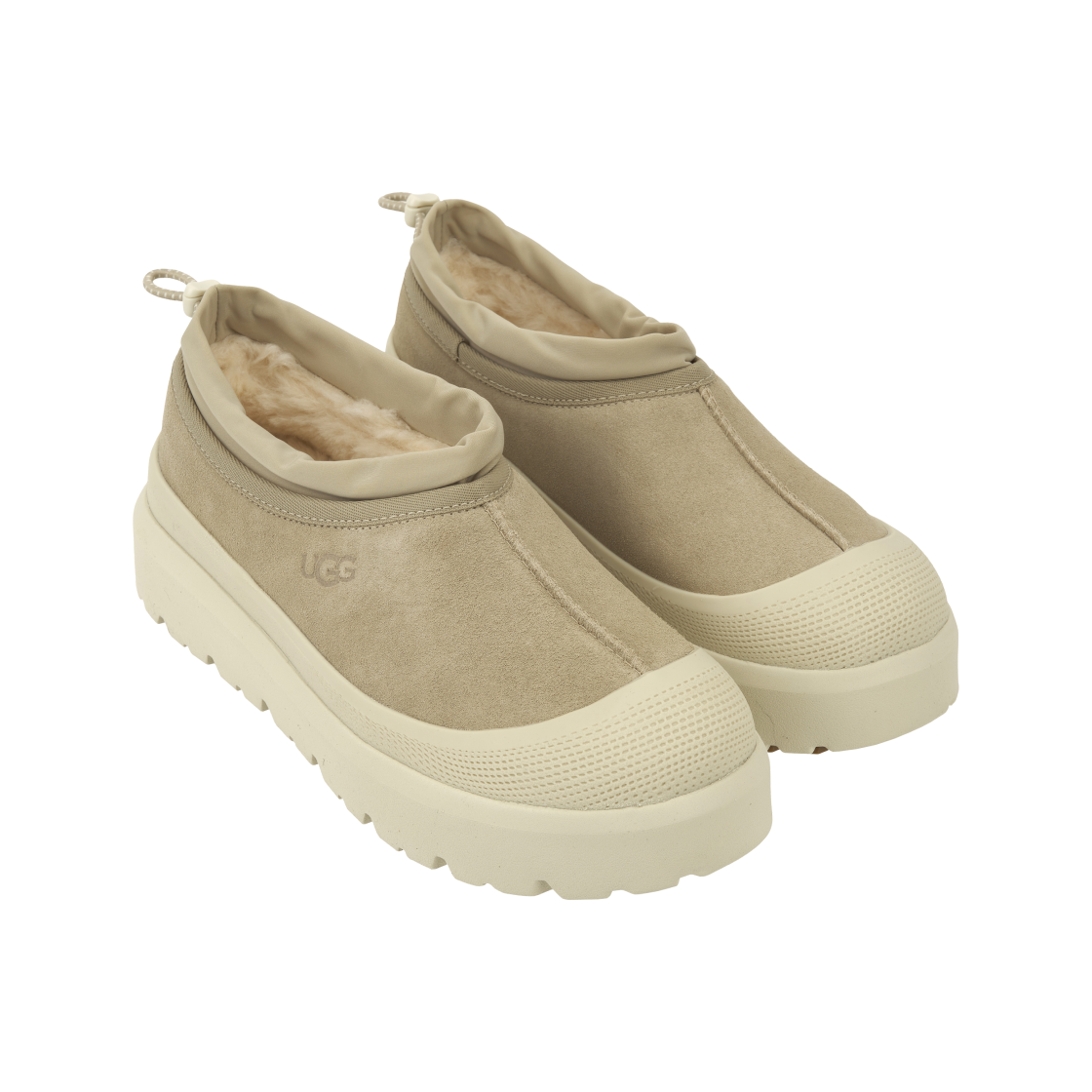 Shop UGG 타스만 웨더 하이브리드 슬리퍼 ''머스타드 씨드 크림'' 1144096-MSDC