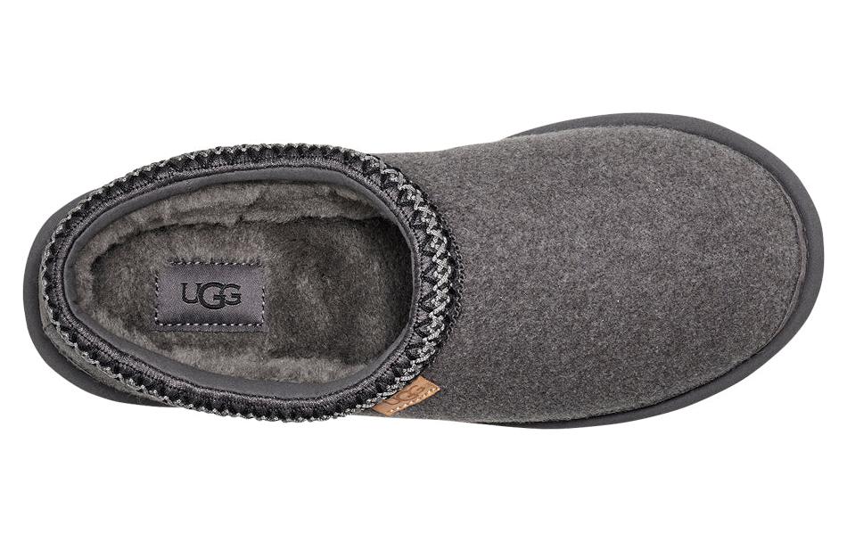 Shop UGG 塔斯曼羊毛拖鞋 灰色 1105433-GREY