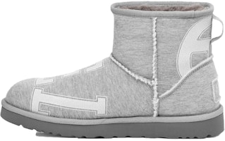 UGG TELFAR x FLEECE MINI Cozy Snow Boots Unisex Gray 1131290-HRGY UGG TELFAR x FLEECE MINI Cozy Snow Boots Unisex Gray 1131290-HRGY