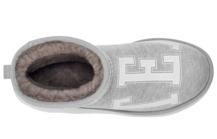 Lookbook UGG TELFAR x FLEECE MINI But Salji Unisex Kelabu 1131290-HRGY