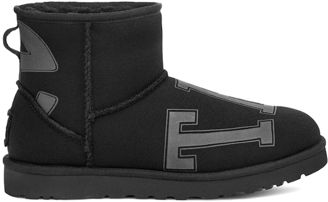 Telfar x UGG Fleece Mini Boot 'Black' 1131290-BLK Order Telfar x UGG Fleece Mini Boot 'Black' 1131290-BLK