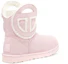 Lookbook UGG Telfar x Logo Mini Flauschig Unisex ''Rosa'' 1122991-PINK