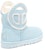UGG Telfar x Logo Mini Cozy Lembut Uniseks Biru 1122991-BLU