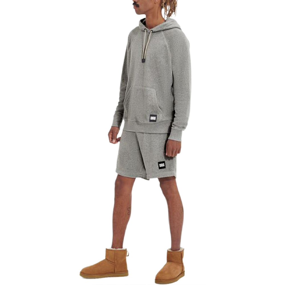 UGG Terrance Oversized Pullover Hoodie Long Sleeve Gray 1133414-GRHE