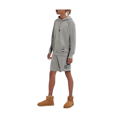 UGG Terrance Oversized Pullover Hoodie Long Sleeve Gray 1133414-GRHE