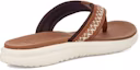Shop UGG Tasman 織物 舒適休閒 時尚涼拖 男款 栗色