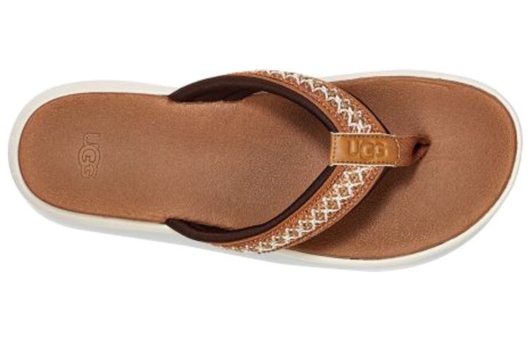 Purchase UGG Tasman 織物 舒適休閒 時尚涼拖 男款 栗色
