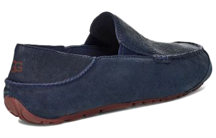 Shop UGG Upshaw Low Tops Kasut Kasual Biru Lelaki 1108189-AZUL