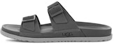 Buy UGG Wainscott 'Gelungsar Metal Kasual' Slides - 'Kelabu Gelap' 1124901-DGRY