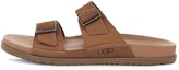 Buy Selipar Kasual UGG Winscott Kulit Berkembar 'Metal Buckle' Coklat. 1124901-CHE