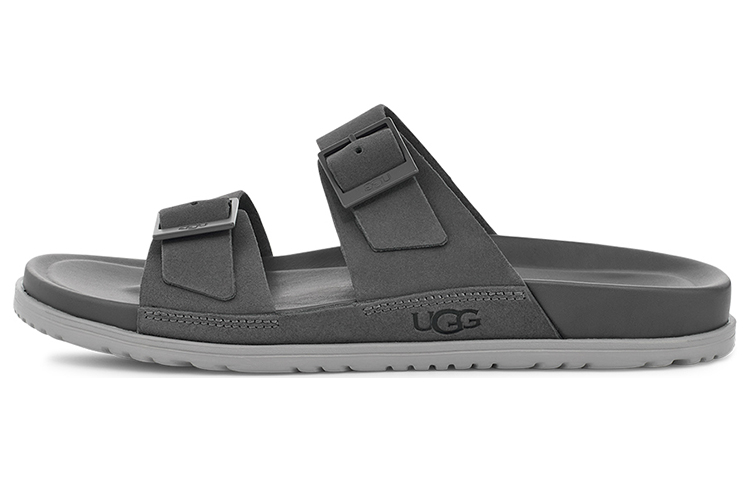 UGG Wainscott Buckle Slide 'Dark Grey' 1124901-DGRY