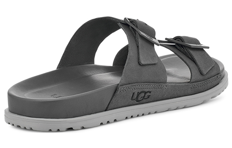 Shop UGG Wainscott Sandale à Boucle ''Gris Foncé'' 1124901-DGRY