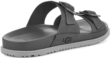 Shop UGG Wainscott Buckle Slide ''Donkergrijs'' 1124901-DGRY