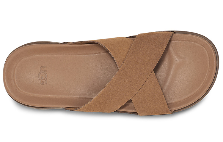 Lookbook UGG Wainscott Sandal 'Chestnut Cross Strap Nyaman' 1124902-CHE