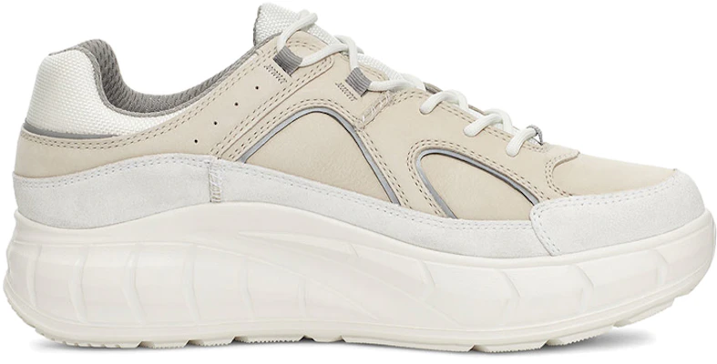 UGG Westsider Slijtvast Antislip Dikke Zool Sportschoenen Wit Grijs ''White Grey'' 1119820-WSNC Order UGG Westsider Slijtvast Antislip Dikke Zool Sportschoenen Wit Grijs ''White Grey'' 1119820-WSNC