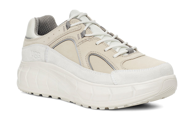 Lookbook UGG Westsider Slijtvast Antislip Dikke Zool Sportschoenen Wit Grijs ''White Grey'' 1119820-WSNC