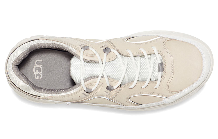 Shop UGG Westsider Slijtvast Antislip Dikke Zool Sportschoenen Wit Grijs ''White Grey'' 1119820-WSNC